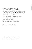 Cover of: Nonverbal communication for media, library, and information specialists