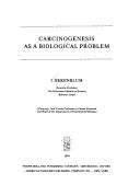 Carcinogenesis as a biological problem by Isaac Berenblum