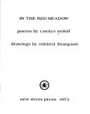 Cover of: In the red meadow: poems.