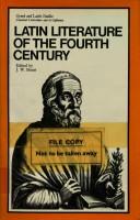 Cover of: Latin literature of the fourth century by J. W. Binns