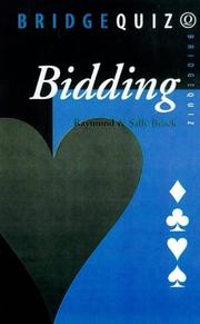 Cover of: Bridge Quiz: Bidding (Bridge Quiz Books)