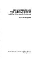 Cover of: The caseload of the Supreme Court, and what, if anything, to do about it