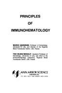 Principles of immunohematology by Maurice Goudemand