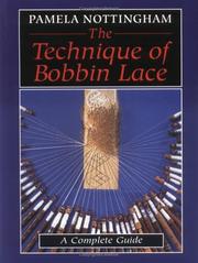 Cover of: Techniques of Bobbin Lace