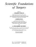 Cover of: Scientific foundations of surgery