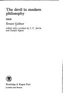 Cover of: The devil in modern philosophy by Ernest Gellner