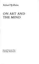 Cover of: On art and the mind