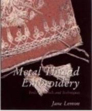 Cover of: Metal thread embroidery