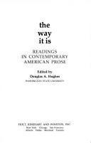 Cover of: The way it is: readings in contemporary American prose.