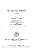 Cover of: The Primary battery.