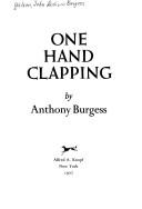 Cover of: One Hand Clapping