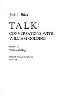 Cover of: Talk: conversations with William Golding