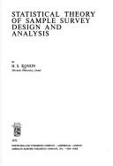 Statistical theory of sample survey design and analysis by H. S. Konijn