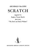 Cover of: Scratch. by Archibald MacLeish