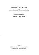 Cover of: Medieval song by James J. Wilhelm