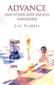 Cover of: Advance and Other Anti-French Variations by Lev Psakhis