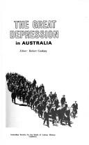 Cover of: The great depression in Australia.