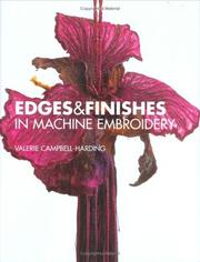 Cover of: Edges and Finishes in Embroidery by Valerie Campbell-Harding