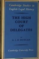 Cover of: The High Court of Delegates