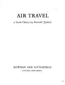 Cover of: Air travel: a social history.