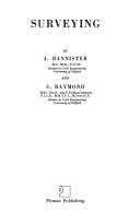 Cover of: Surveying by A. Bannister, A. Bannister