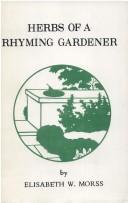 Cover of: Herbs of a rhyming gardener