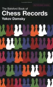 Cover of: Batsford Book of Chess Records (Batsford Chess Books) by Yakov Damsky
