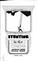 Cover of: Stunting in the cinema