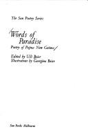 Cover of: Words of paradise by Ulli Beier