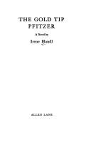 Cover of: The Gold Tip Pfitzer: a novel.