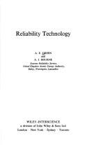 Cover of: Reliability technology