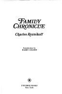 Cover of: Family chronicle. by Introd. by Harry Golden.