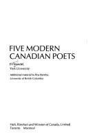 Cover of: Five modern Canadian poets.