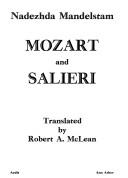 Cover of: Mozart and Salieri by Nadezhda Mandel'shtam