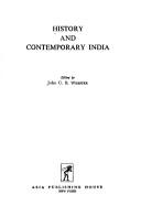 Cover of: History and contemporary India.