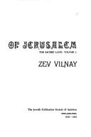 Cover of: Legends of Jerusalem. by Zev Vilnay