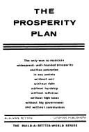 Cover of: The prosperity plan by Albert Archer Van Petten