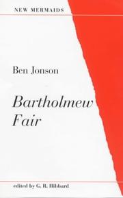 Cover of: Bartholomew Fair