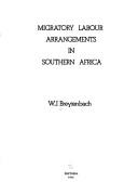 Cover of: Migratory labour arrangements in Southern Africa