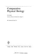 Cover of: Comparative physical biology