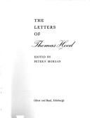 The letters of Thomas Hood by Thomas Hood