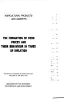 Cover of: The formation of food prices and their behaviour in times of inflation.