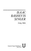 Cover of: Isaac Bashevis Singer. by Irving Malin