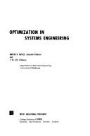 Cover of: Optimization in systems engineering by Marlin H. Mickle