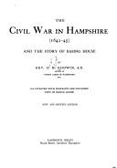 The civil war in Hampshire (1642-45) by Godwin, George Nelson