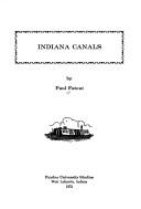 Cover of: Indiana canals. | Paul Fatout