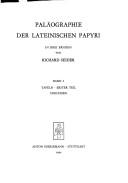 Cover of: Paläographie der lateinischen Papyri.