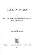 Cover of: Musik in Bayern.