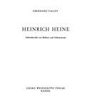 Cover of: Heinrich Heine; Lebensbericht mit Bildern und Dokumenten.