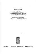 Cover of: Dichterische Wahrheit als Thematisierung der Sprache in poetischer Kommunikation: untersucht an der Funktion des Höfischen in Wolframs Parzival.